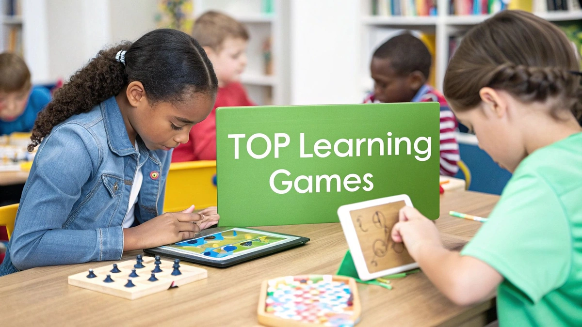 Top Learning Games for Kids | The Secret Parents Miss