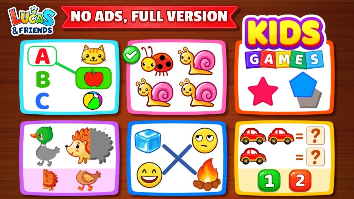 Free Learning Games For Kids Age 4 | Hidden Gems!